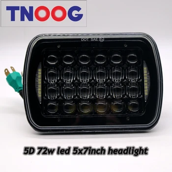 TNOOG Pair 5'' x 7'' inch 72W 5D Rectangular led headlight with DRL for Jeep Cherokee XJ,Toyota Pickup,Toyota Celica 6X7''
TNOOG Pair 5'' x 7'' inch 72W 5D Rectangular led headlight with DRL for Jeep Cherokee XJ,Toyota Pickup,Toyota Celica 6X7''