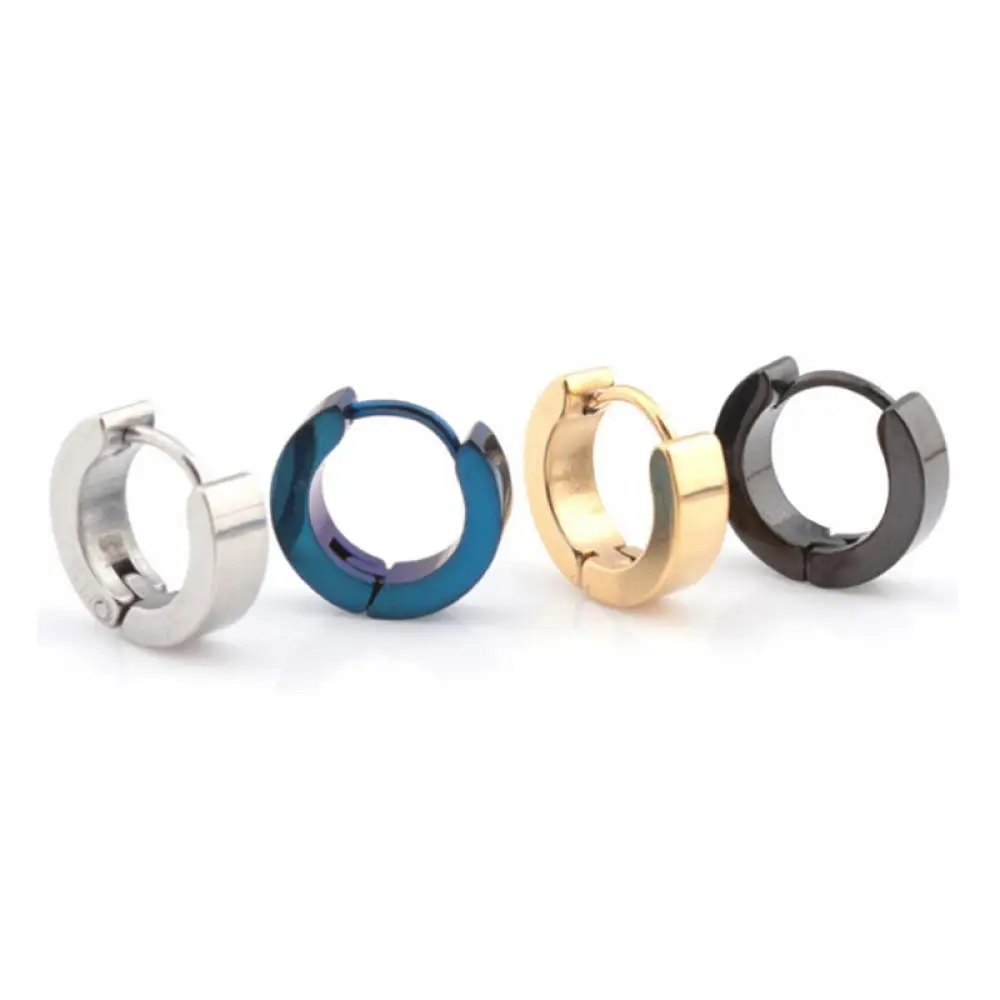 1 Pair Punk Men Black Stainless Steel Hoop Piercing Round Earrings for Women Men Fashion Jewelry Accessories Unisex
1 Pair Punk Men Black Stainless Steel Hoop Piercing Round Earrings for Women Men Fashion Jewelry Accessories Unisex