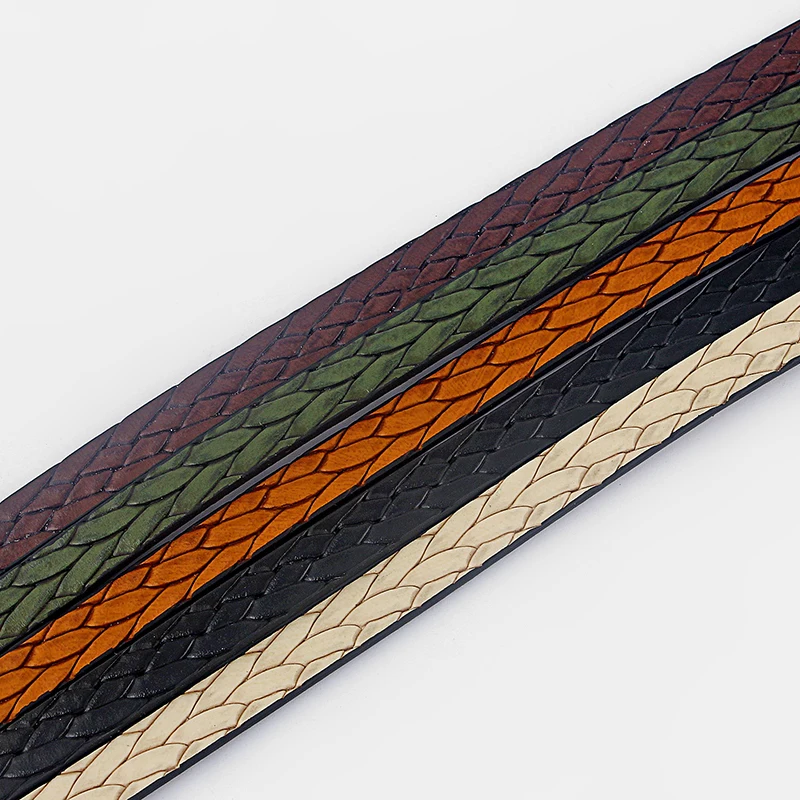1 Meter 10*2mm Imitated Braided Pattern Flat PU Leather For DIY Bracelet Necklace Jewelry Rope Findings Accessories
1 Meter 10*2mm Imitated Braided Pattern Flat PU Leather For DIY Bracelet Necklace Jewelry Rope Findings Accessories