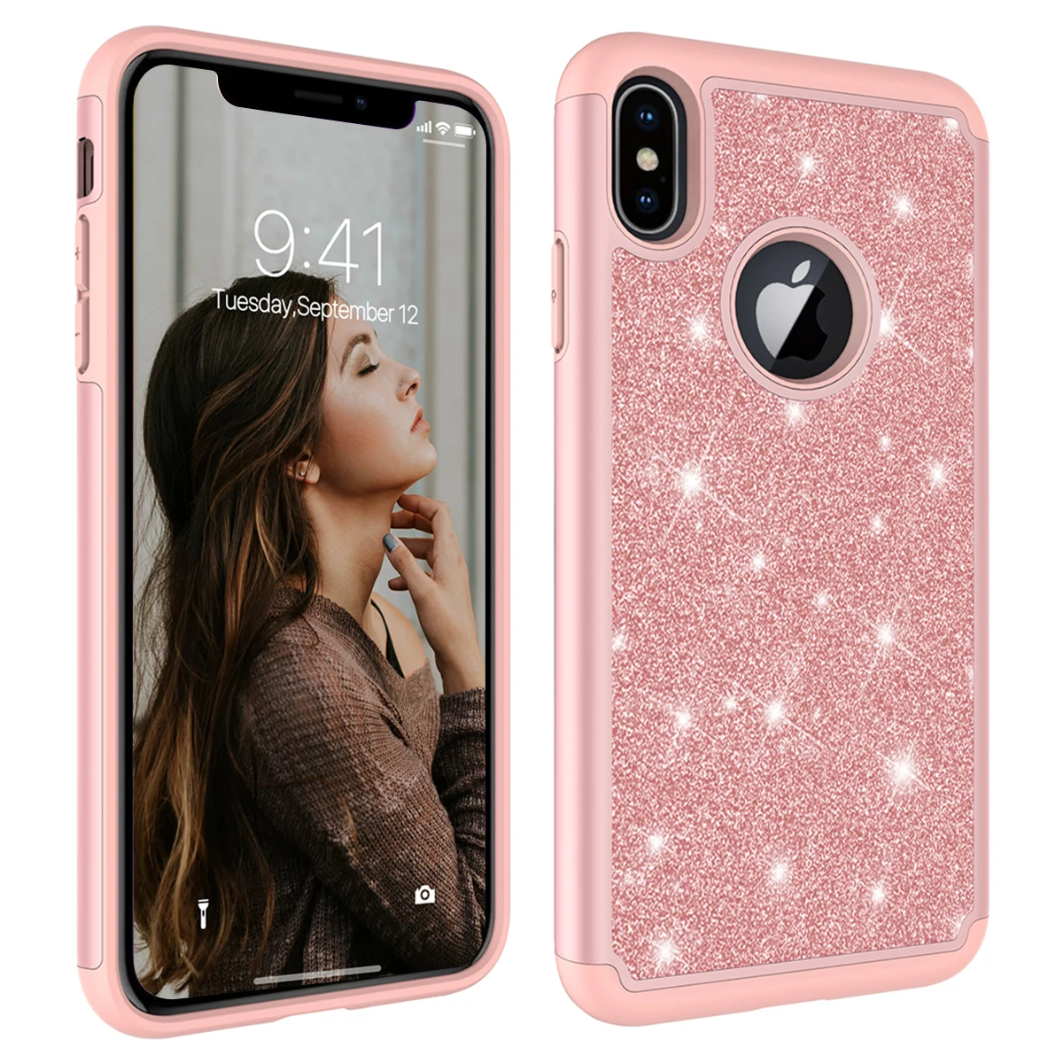 Luxury Case For Iphone XR Xs Max X Cover 2 in 1 Glitter Bling Shockproof PC Silicone Hard Cover For Iphone 7 8 6 6s plus Case
Luxury Case For Iphone XR Xs Max X Cover 2 in 1 Glitter Bling Shockproof PC Silicone Hard Cover For Iphone 7 8 6 6s plus Case