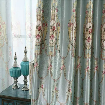 Luxury Fashion Jacquard Curtain Simple European Style For Living Room Bedroom Cafe Kitchen Cortinas Fabrics Door Curtain New
Luxury Fashion Jacquard Curtain Simple European Style For Living Room Bedroom Cafe Kitchen Cortinas Fabrics Door Curtain New