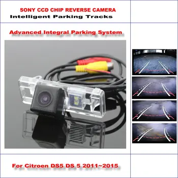 Intelligentized Reversing Camera For Citroen DS5 DS 5 2011~2015 Rear View Back Up / 580 TV Lines Dynamic Guidance Tracks
Intelligentized Reversing Camera For Citroen DS5 DS 5 2011~2015 Rear View Back Up / 580 TV Lines Dynamic Guidance Tracks