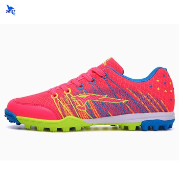 34-39 Pink Color Soccer Shoes Women 2020 Ladies Indoor Trainer Futsal Cleats Football Shoes Breathable Mesh Upper Sport Sneakers
34-39 Pink Color Soccer Shoes Women 2020 Ladies Indoor Trainer Futsal Cleats Football Shoes Breathable Mesh Upper Sport Sneakers
