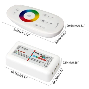 9 key Led RGBW controller 2.4g touch dc12-24v 18a rgb remote control for RGBW led strip Light
9 key Led RGBW controller 2.4g touch dc12-24v 18a rgb remote control for RGBW led strip Light