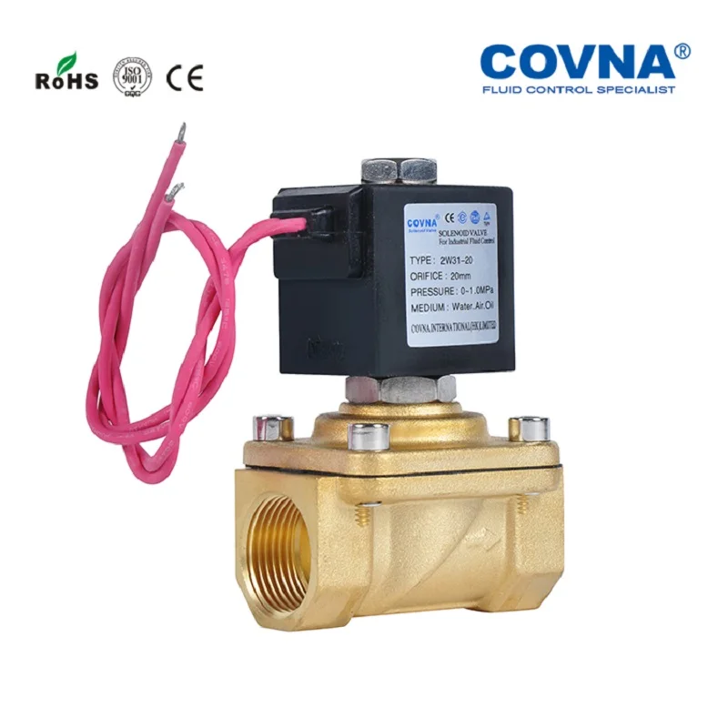 Electric Solenoid Valve Air N/C 2 Way 1/2" AC 2W160-15 Body DC12V 24V Alloy Water
Electric Solenoid Valve Air N/C 2 Way 1/2" AC 2W160-15 Body DC12V 24V Alloy Water
