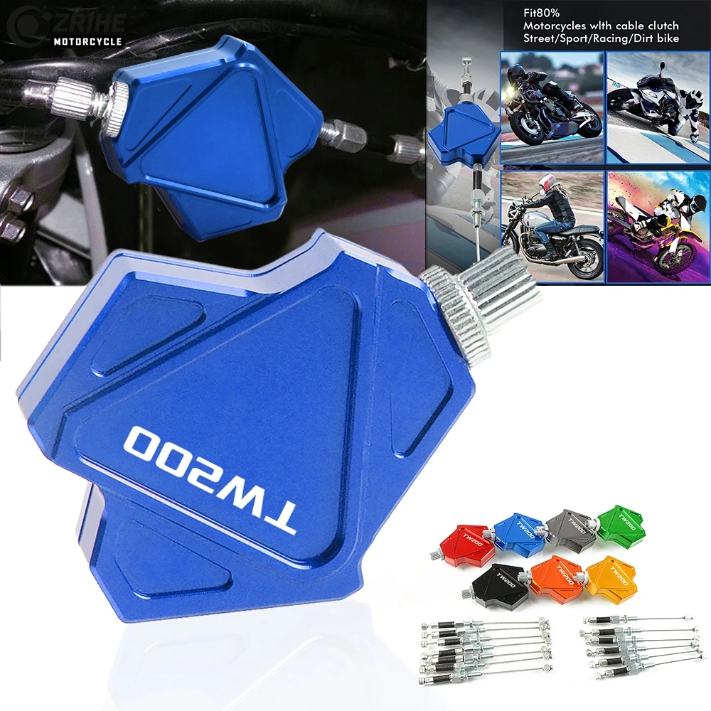 Stunt Clutch Cable Easy System CNC Aluminum Easy Pull Clutch Lever For Yamaha TW200 TW 200 2000 2001 2002 2003 2004 2005-2017
Stunt Clutch Cable Easy System CNC Aluminum Easy Pull Clutch Lever For Yamaha TW200 TW 200 2000 2001 2002 2003 2004 2005-2017
