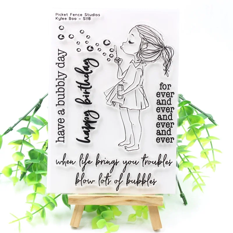 KSCRAFT Have A Bubbly day Transparent Clear Silicone Stamps for DIY Scrapbooking/Card Making/Kids Crafts Decoration Supplies 349
KSCRAFT Have A Bubbly day Transparent Clear Silicone Stamps for DIY Scrapbooking/Card Making/Kids Crafts Decoration Supplies 349