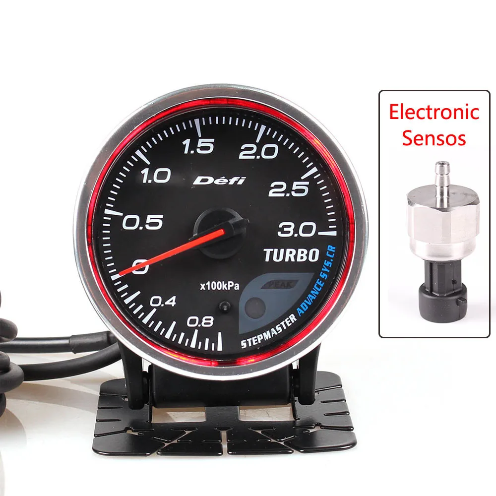 Defi Advance CR 3 Bar Boost Gauge 2.5 Inch 60mm 7 Colors -1-3 Bar Turbo Gauge With Electronic Boost Sensor
Defi Advance CR 3 Bar Boost Gauge 2.5 Inch 60mm 7 Colors -1-3 Bar Turbo Gauge With Electronic Boost Sensor