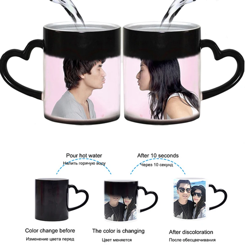 DIY Photo Magic Color Changing Mug Can be customized cup pattern,custom your photo on Tea cup,Coffee Cup best gift for friends
DIY Photo Magic Color Changing Mug Can be customized cup pattern,custom your photo on Tea cup,Coffee Cup best gift for friends