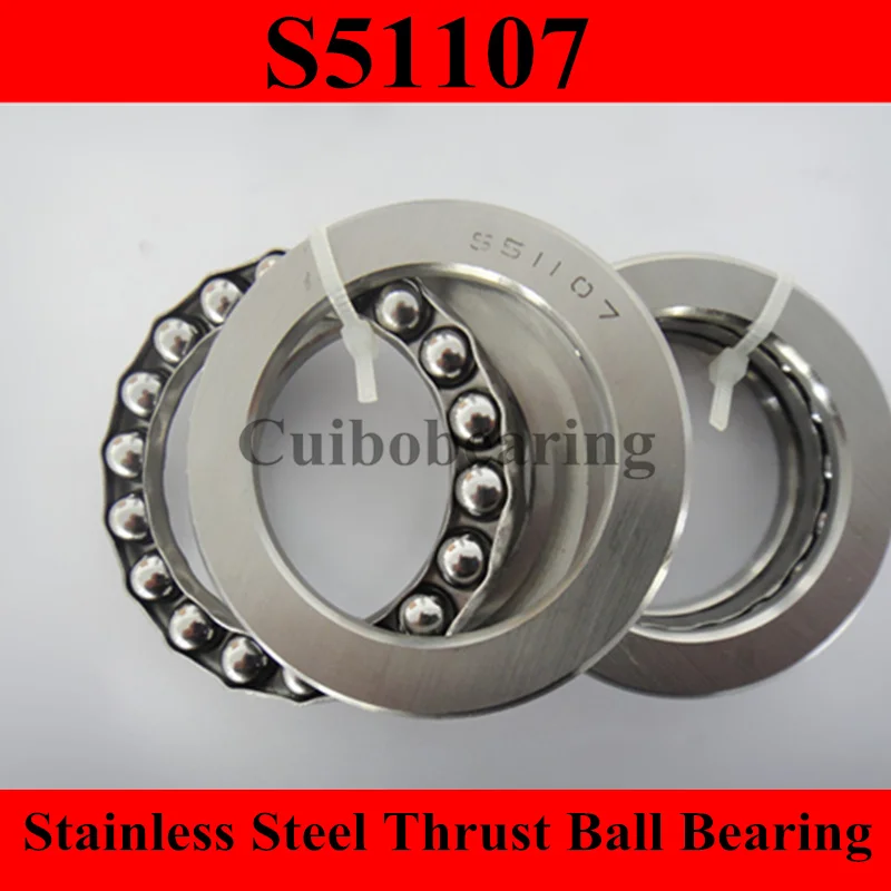 Free Shipping 10PCS S51107 35*52*12mm stainless steel thrust ball bearing 51107
Free Shipping 10PCS S51107 35*52*12mm stainless steel thrust ball bearing 51107