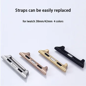 40/38mm A Pair Seamless Stainless Steel Watch Band Connector Adapter for Apple Watchs Strap Lugs Linker for iwatch 20/22mm Band
40/38mm A Pair Seamless Stainless Steel Watch Band Connector Adapter for Apple Watchs Strap Lugs Linker for iwatch 20/22mm Band