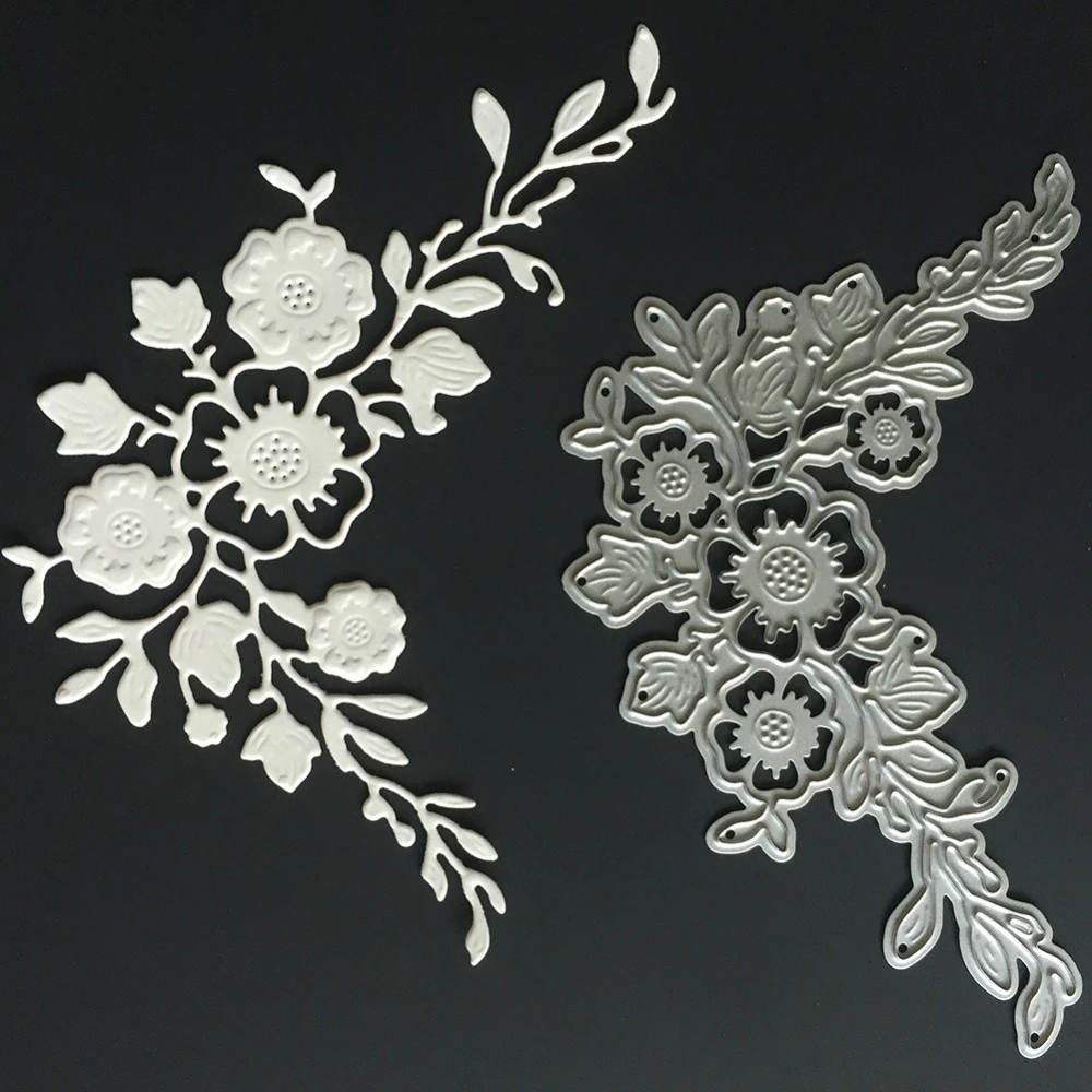 DIY Flower Border Carbon Steel Die cut Metal Dies, Embossing Cutting Dies Mould Stencil Scrapbook Album Wedding Card Decoration.
DIY Flower Border Carbon Steel Die cut Metal Dies, Embossing Cutting Dies Mould Stencil Scrapbook Album Wedding Card Decoration.