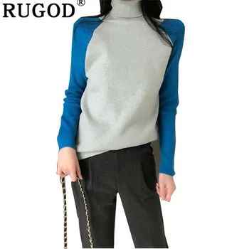 RUGOD Vintage Fashion Women Pullovers Casual Solid Women Sweater Slim Turtleneck Knitted Winter Clothes pull femme hiver
RUGOD Vintage Fashion Women Pullovers Casual Solid Women Sweater Slim Turtleneck Knitted Winter Clothes pull femme hiver