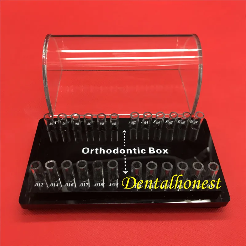 New Black Dental Orthodontic Round Archwire Box/CE/ISO Round Arch Wire Placing Case
New Black Dental Orthodontic Round Archwire Box/CE/ISO Round Arch Wire Placing Case