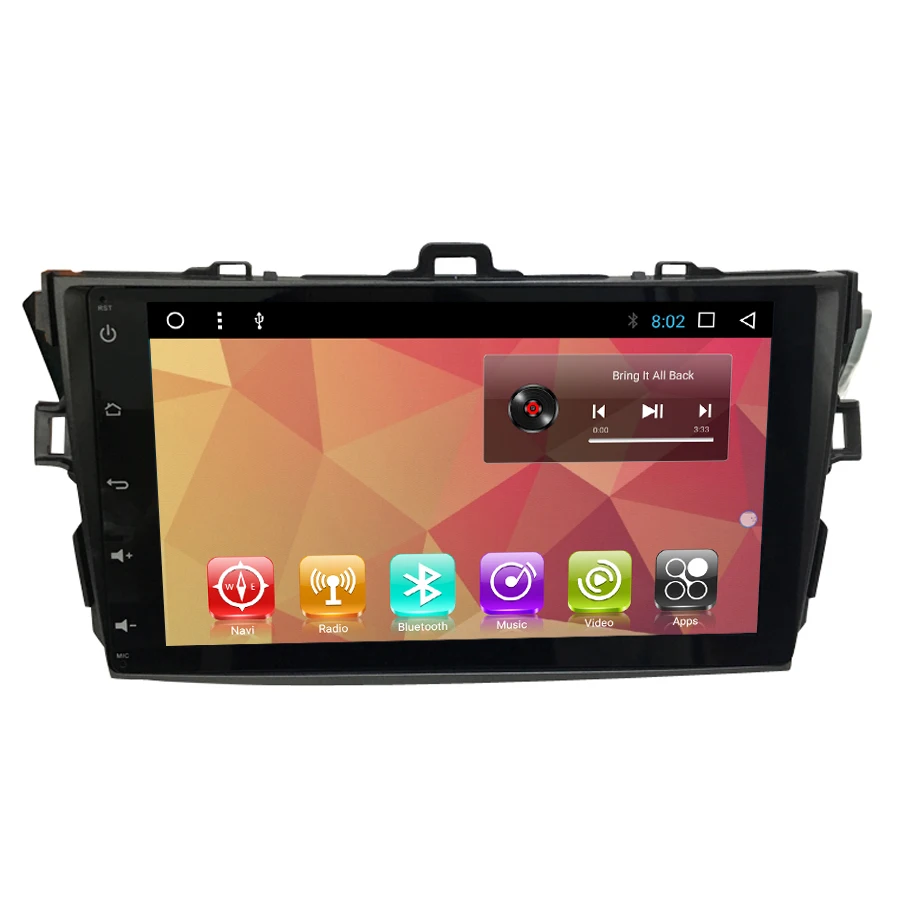 Navirider Android 7.1 car radio tape recorder quad Core 2GB RAM 32GB rom for Toyota corolla 2008-2012 head units GPS
Navirider Android 7.1 car radio tape recorder quad Core 2GB RAM 32GB rom for Toyota corolla 2008-2012 head units GPS