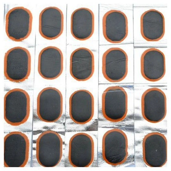 48 pieces Black oval tire patch in rubber Bicycle tire glue Patches Wheel PATCH in rubber Bike Bicycle MTB Tubeless tire Repai
48 pieces Black oval tire patch in rubber Bicycle tire glue Patches Wheel PATCH in rubber Bike Bicycle MTB Tubeless tire Repai