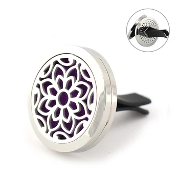 30mm Stainless Steel Christmas Gift Flower Design Car Aromatherapy Essential Oil Diffuser Pendant Locket Vent Clip
30mm Stainless Steel Christmas Gift Flower Design Car Aromatherapy Essential Oil Diffuser Pendant Locket Vent Clip