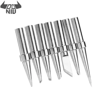 DANIU 7Pcs/set Universal ET Series Lead Free Soldering Iron Tip for WELLER Soldering Iron Station ETP ETO ETS ETA ETF ETAA ETKN
DANIU 7Pcs/set Universal ET Series Lead Free Soldering Iron Tip for WELLER Soldering Iron Station ETP ETO ETS ETA ETF ETAA ETKN