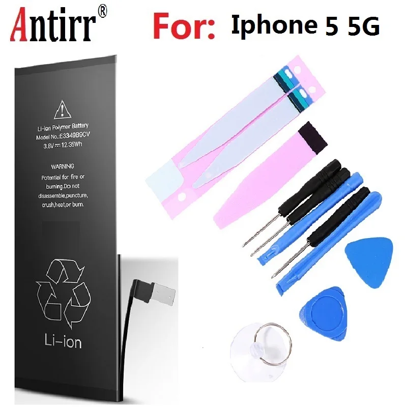 3 7 V 1440mah Сменный аккумулятор для Apple iphone 5 5G | Электроника