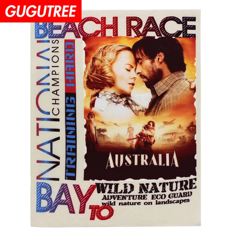 GUGUTREE embroidery printed big letter patches beach race patches badges applique patches for clothing XC-402
GUGUTREE embroidery printed big letter patches beach race patches badges applique patches for clothing XC-402