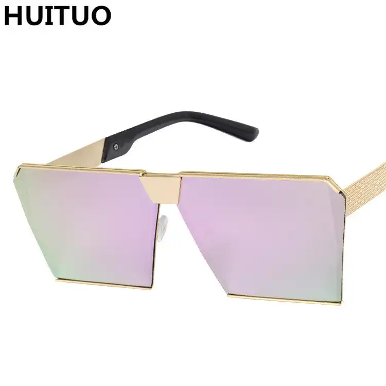 HUITUO 2017 новые модные квадратные Роскошные брендовые дизайнерские солнцезащитные