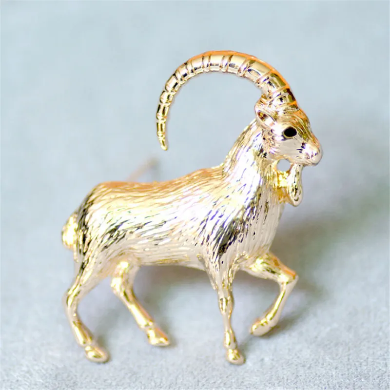 Fashion Antelope Animal Brooches Jewelry Gold Silver Color Alloy Goat Brooch For Women Men Coat Suit Scarf Badge Pins
Fashion Antelope Animal Brooches Jewelry Gold Silver Color Alloy Goat Brooch For Women Men Coat Suit Scarf Badge Pins