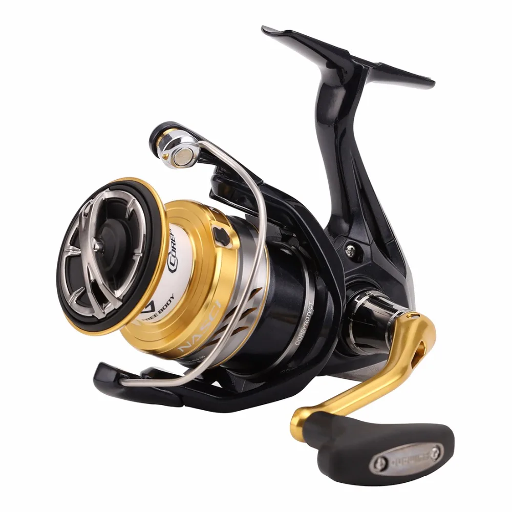 

Original SHIMANO NASCI 1000 2500 C3000 C3000HG 4000XG 4000 C5000XG Spinning Fishing Reel Deep Spool HAGANE Gear Saltwater Tackle