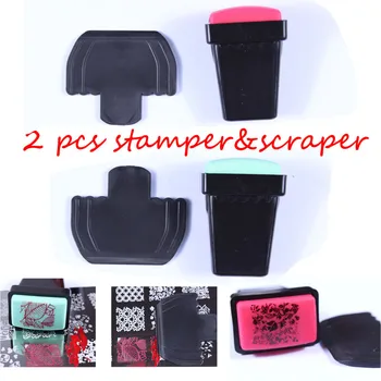 2pcs Nail Art Image Rubber Stamepr +New Design Scraper for Nail Transfer New Combination Nail tools#X232
2pcs Nail Art Image Rubber Stamepr +New Design Scraper for Nail Transfer New Combination Nail tools#X232