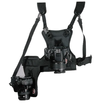 MQ-MSP01 Camera Carrying Chest Harness System Vest Quick Strap with Side Holster for Canon Nikon Sony Panasonic Olympus DSLRs
MQ-MSP01 Camera Carrying Chest Harness System Vest Quick Strap with Side Holster for Canon Nikon Sony Panasonic Olympus DSLRs