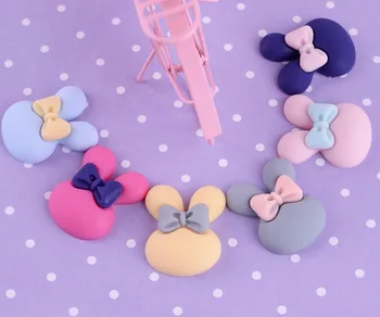 100pcs Resin Matte Bow Rabbit Ears Flatback Beads Figurines Miniatures For Scrapbooking Craft Diy Headwear Cellphone Decoration
100pcs Resin Matte Bow Rabbit Ears Flatback Beads Figurines Miniatures For Scrapbooking Craft Diy Headwear Cellphone Decoration
