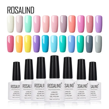 Rosalind Gel 1 10ml Pure Color Nail Gel Polish Vernis Semi-Permanant Nail Art UV LED Top Base Coat for stamping Gel Varnishes
Rosalind Gel 1 10ml Pure Color Nail Gel Polish Vernis Semi-Permanant Nail Art UV LED Top Base Coat for stamping Gel Varnishes