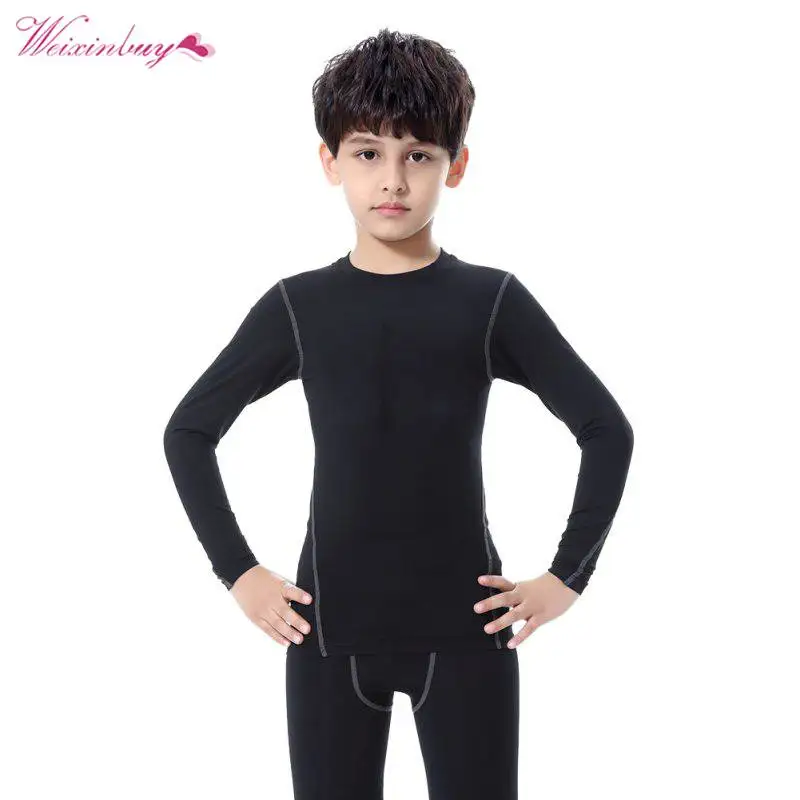 WINXINBUY Kids Boys Girls Compression Base Layer Skins Tee Thermal T- Shirt Quick-drying Clothes
WINXINBUY Kids Boys Girls Compression Base Layer Skins Tee Thermal T- Shirt Quick-drying Clothes