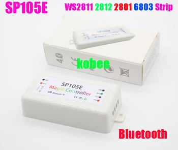 SP105E Magic Controller Bluetooth 4.0 DC5-24V 2048 Pixels for WS2811 2812 2801 6803 IC LED Strip Support IOS / Android APP
SP105E Magic Controller Bluetooth 4.0 DC5-24V 2048 Pixels for WS2811 2812 2801 6803 IC LED Strip Support IOS / Android APP