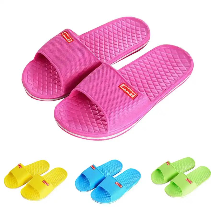 material flip flops womens