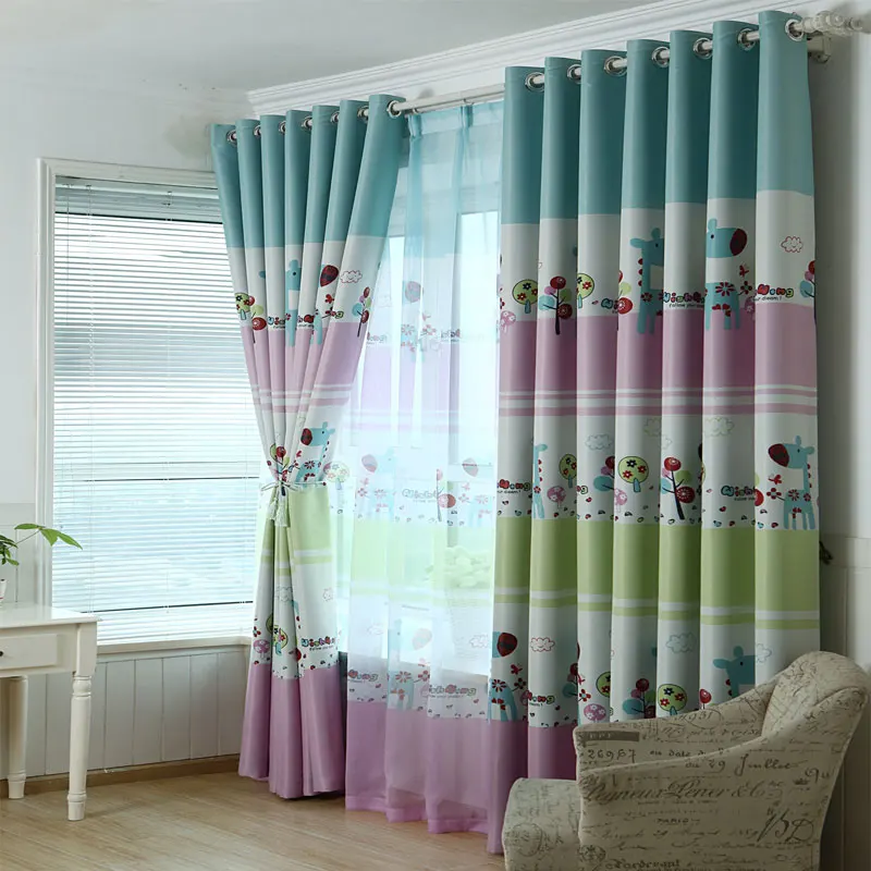Modern sunshade curtains and tulle fawn prints for kids kids real cartoon curtains for boys and girls bedroom
Modern sunshade curtains and tulle fawn prints for kids kids real cartoon curtains for boys and girls bedroom