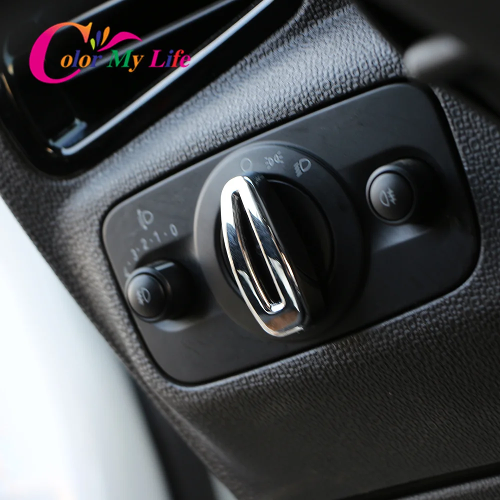 Color My Life ABS Chrome Car Headlight Switch Protection Cover Headlights Knob Sticker for Ford C-Max Cmax 2015 2016 Accessories
Color My Life ABS Chrome Car Headlight Switch Protection Cover Headlights Knob Sticker for Ford C-Max Cmax 2015 2016 Accessories