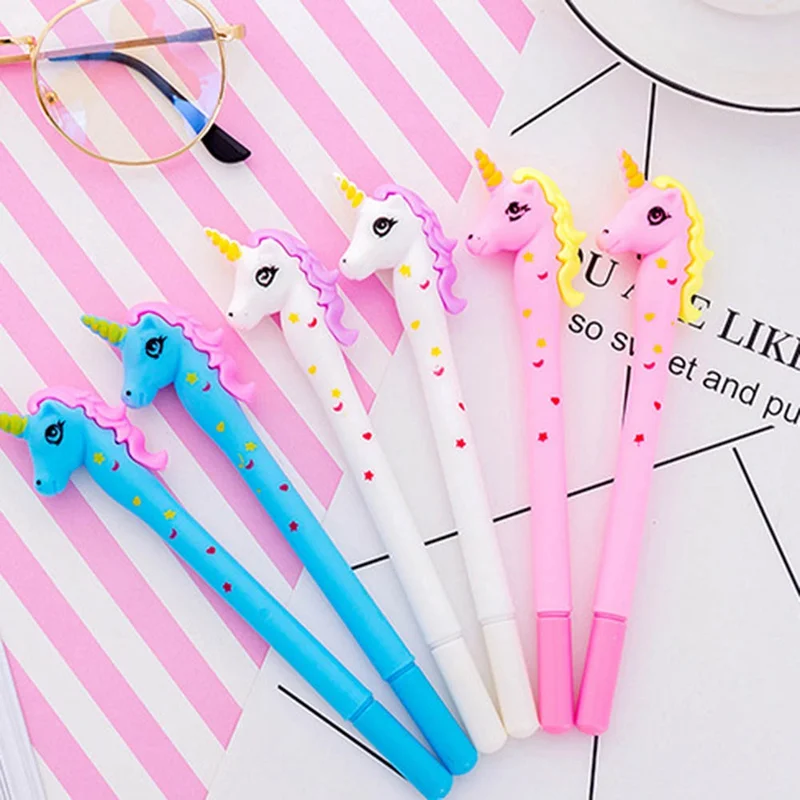 Kawaii Cute Unicorn Pen Marker Gel Pen ballpoint pen for writing student Office School supplies Stationery gift
Kawaii Cute Unicorn Pen Marker Gel Pen ballpoint pen for writing student Office School supplies Stationery gift