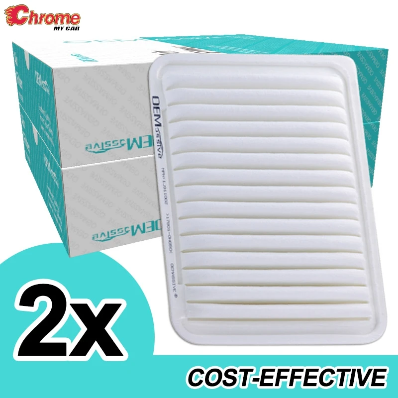 2pcs Air Filter For Toyota Camry 17801-0H050 17801-YZZ02 2007 2008 2009 2010 2011 2012 2013 2014 2015 2016 2017 2AR-FE 2AZ-FE
2pcs Air Filter For Toyota Camry 17801-0H050 17801-YZZ02 2007 2008 2009 2010 2011 2012 2013 2014 2015 2016 2017 2AR-FE 2AZ-FE
