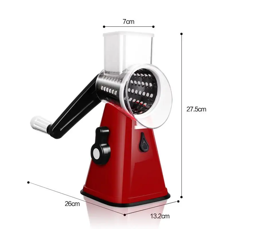 Multifunctional Manual Cutting Artifact Hand Push Rotary Shredder Device Kitchen Gadget Accessories Portable 
Multifunctional Manual Cutting Artifact Hand Push Rotary Shredder Device Kitchen Gadget Accessories Portable