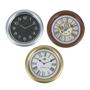 Resin Dollhouse Miniature Wall Clock Play Doll House Miniaturas Accessories Toy Pretend Play Furniture 1:12 Scale Toy Home Decor
Resin Dollhouse Miniature Wall Clock Play Doll House Miniaturas Accessories Toy Pretend Play Furniture 1:12 Scale Toy Home Decor