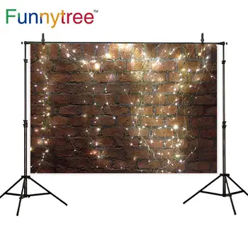 Funnytree photophone Christmas backdrop brick wall sparkle light vintage classic decoration celebration photographt background
Funnytree photophone Christmas backdrop brick wall sparkle light vintage classic decoration celebration photographt background