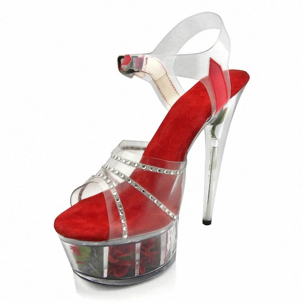 Full Clear Crystal 15CM Super High Heel Platforms Pole Dance / Performance / Star / Model Shoes, Wedding Shoes
Full Clear Crystal 15CM Super High Heel Platforms Pole Dance / Performance / Star / Model Shoes, Wedding Shoes