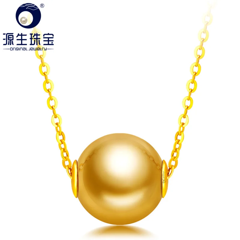 YS 18K Solid Gold Chain Genuine Saltwater Cultured South Pacific Sea Pearl Pendant Necklace
YS 18K Solid Gold Chain Genuine Saltwater Cultured South Pacific Sea Pearl Pendant Necklace