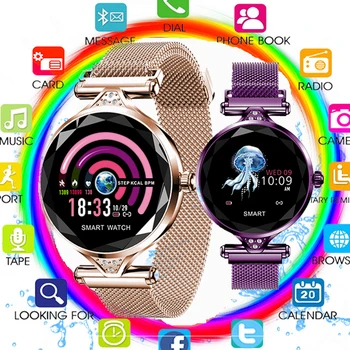 Newest H1 Smart watch women heart rate blood pressure fitness pedometer female cycle waterproof smartwatch reloj Smart Bracelet
Newest H1 Smart watch women heart rate blood pressure fitness pedometer female cycle waterproof smartwatch reloj Smart Bracelet