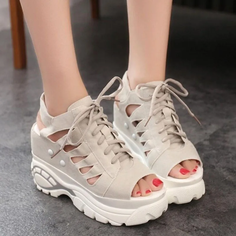 DAFENP Sandals Women shoes Hollow Slippers Summer Sneakers Wedges Women Elevator Shoes Woman High Heels zapatos de mujer
DAFENP Sandals Women shoes Hollow Slippers Summer Sneakers Wedges Women Elevator Shoes Woman High Heels zapatos de mujer