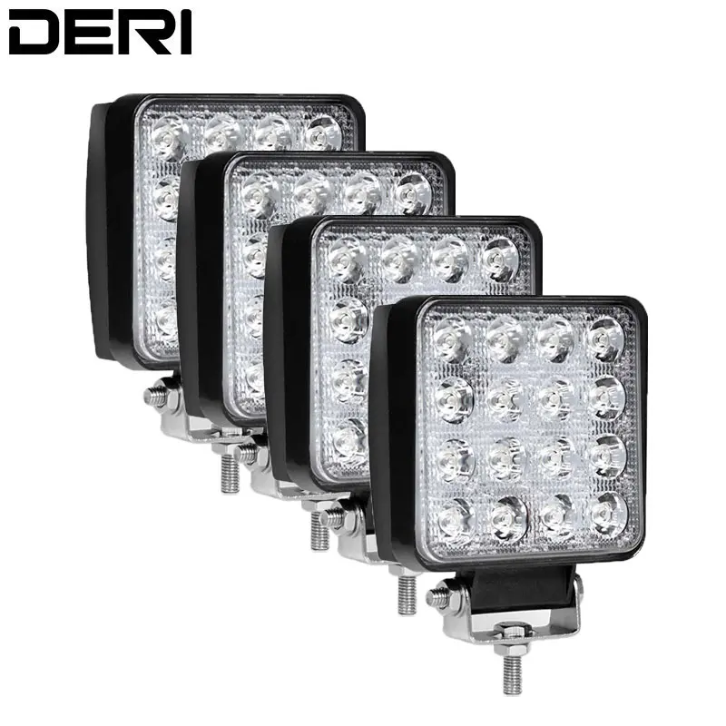 4 Inch 48W 12V 24V LED Work Light Spot Flood LED Offroad Light Lamp Spotlight for Off road ATV Motorcycle Car Truck UTV UAZ
4 Inch 48W 12V 24V LED Work Light Spot Flood LED Offroad Light Lamp Spotlight for Off road ATV Motorcycle Car Truck UTV UAZ