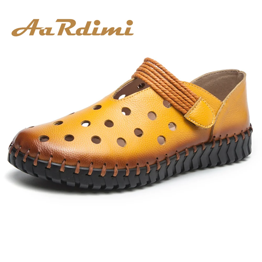 AARDIMI Summer Cut-outs Women Flats Shoes Genuine Leather Casual Shoes Woman Loafers Summer Shoe Plus Size 35-43
AARDIMI Summer Cut-outs Women Flats Shoes Genuine Leather Casual Shoes Woman Loafers Summer Shoe Plus Size 35-43