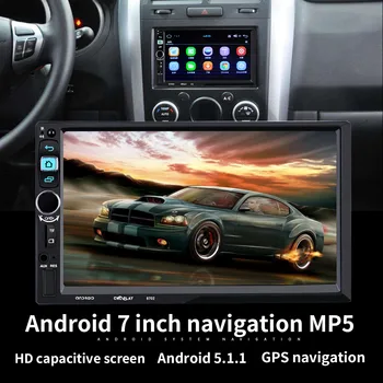 7'' 2 Din Bluetooth Android 5.1 Auto Multifunction Media Player HD Car Stereo MP5 Player Support GPS/WiFi/Rear View Camera
7'' 2 Din Bluetooth Android 5.1 Auto Multifunction Media Player HD Car Stereo MP5 Player Support GPS/WiFi/Rear View Camera
