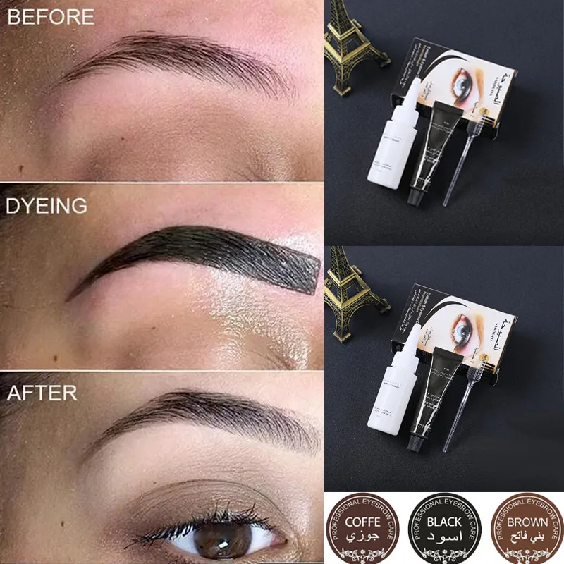 Professional Series Henna Eyelash Eyebrow Dye Tint Gel Eyelash Brown Black Color Tint Cream Kit, 15-minute Fast Tint Easy Dye
Professional Series Henna Eyelash Eyebrow Dye Tint Gel Eyelash Brown Black Color Tint Cream Kit, 15-minute Fast Tint Easy Dye