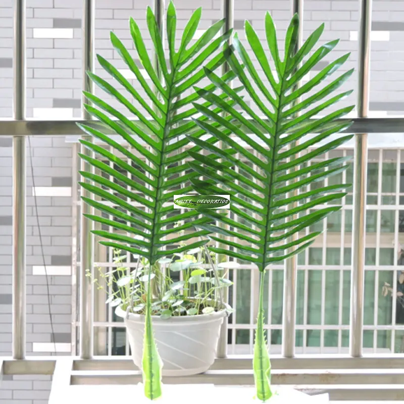 12 Branch 63cm Latex Lifelike Artificial Bamboo Evergreen Palm Plant Tree Leaf Wedding Home Church Decor Green F529
12 Branch 63cm Latex Lifelike Artificial Bamboo Evergreen Palm Plant Tree Leaf Wedding Home Church Decor Green F529